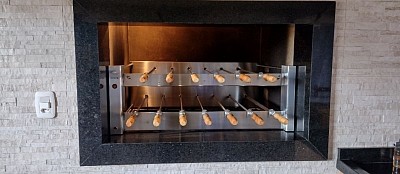 .MOTOR  NA LATERAL ..LADO OPCIONAL=FRENTE.TOTALMENTE ISOLADO. CONTROLE DE VELOCIDADE,MANTA ISOLANTE DE ALTA TEMPERATURA